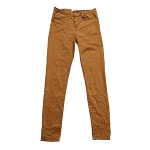 Flying Monkey Yellow Mustard Skinny Colorful Skater Fairy Cottage Indie Pants 27